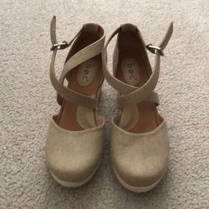 B.o.c. Espadrille Wedge Sandals